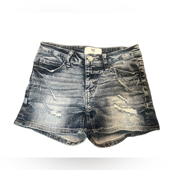 BKE Distressed Denim Women's Shorts Size 23 - Picture 1 of 3